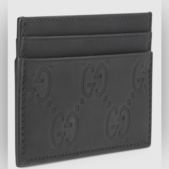 Authentic GUCCI GG RUBBER-EFFECT CARD CASE 2024 line COA INCLUDED - Picture 3 of 10